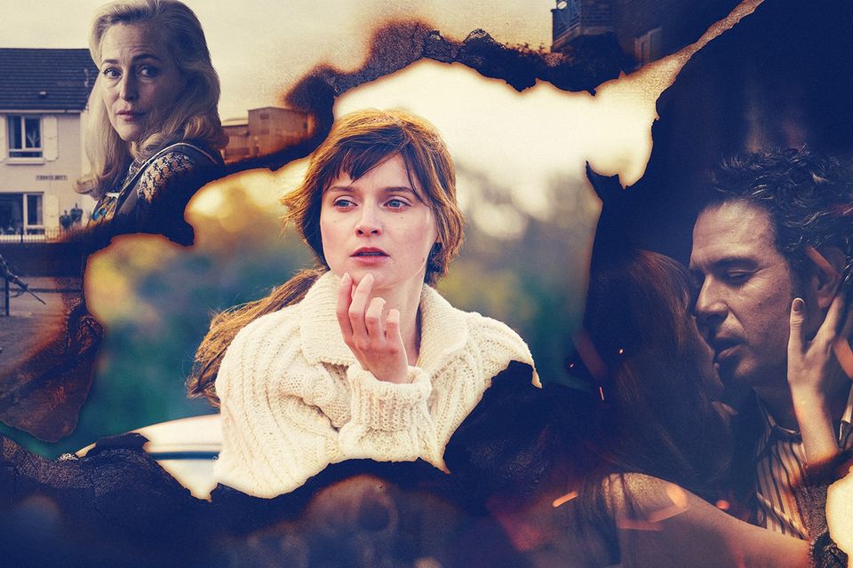 In a tale of forbidden love, Lola Petticrew plays Cushla, a Catholic woman who falls in love with Protestant lawyer, played by Tom Cullen. Photo: Channel 4